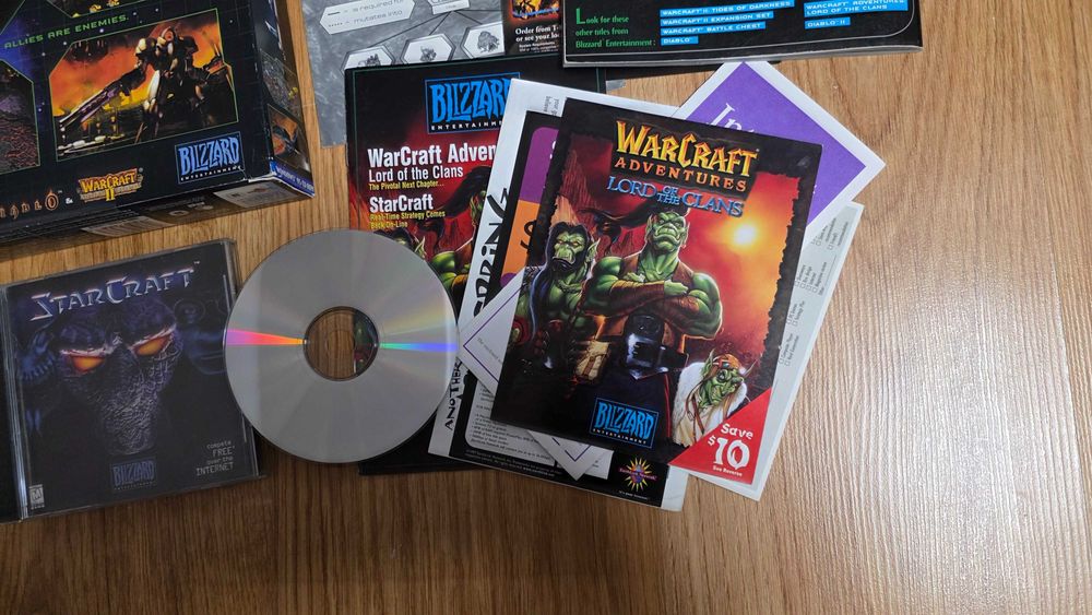 PC Starcraft premierowe wydanie big box