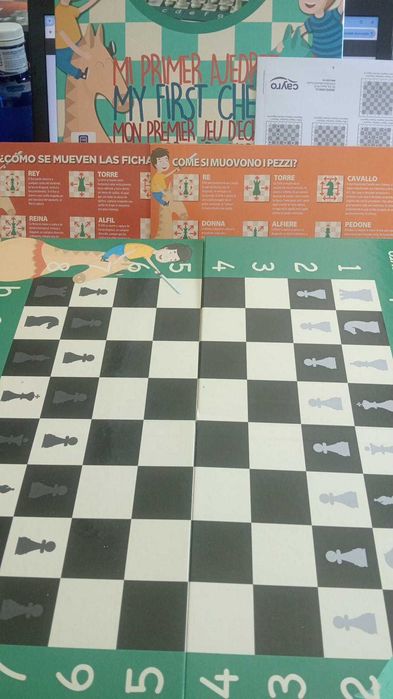 Jogo O Meu Primeiro Xadrez CAYRO (6-12 anos)