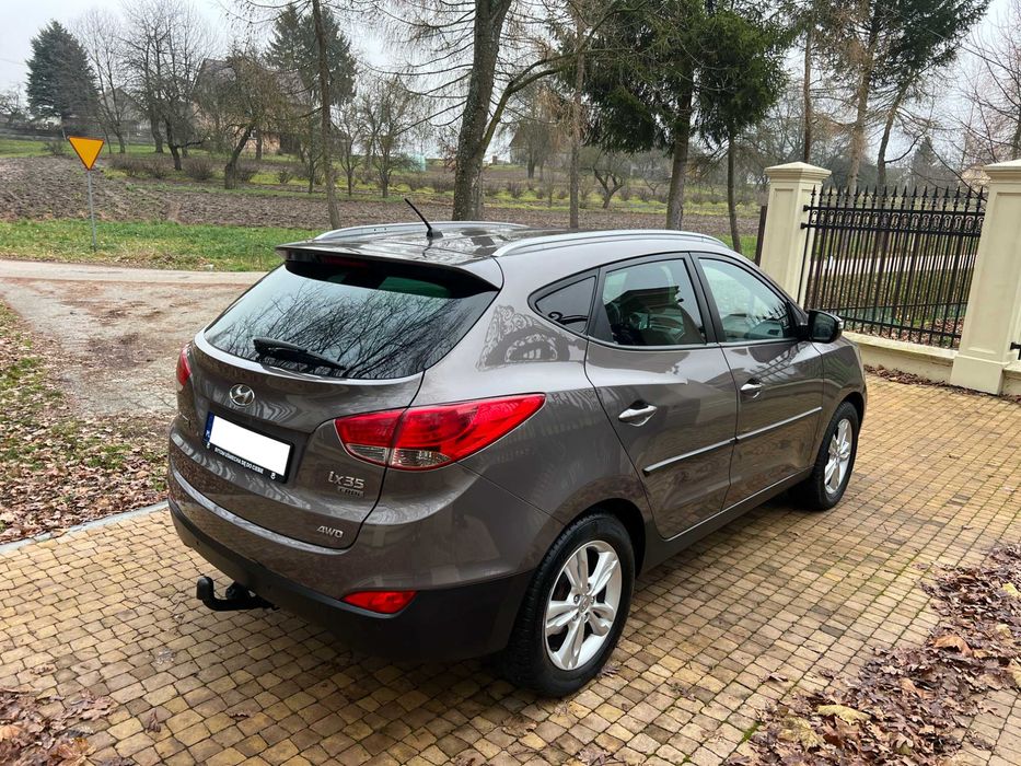 Hyundai ix35 2011r. 2.0 CRDi 136KM 4WD 4x4 Półskóry Oryginalny Lakier