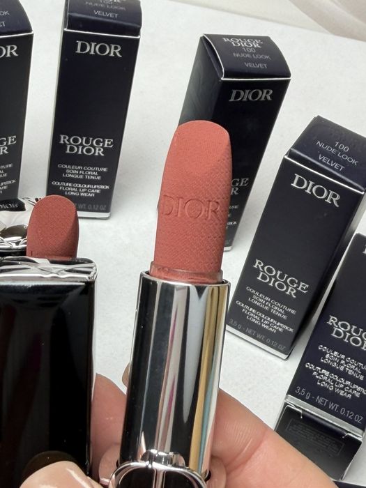 Помада для губ Dior 100 Velvet Nude Look