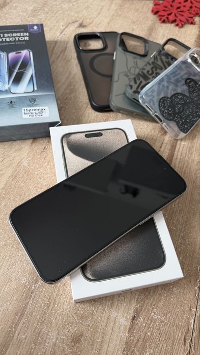 Iphone 15 pro max natural titanium 256 Gb