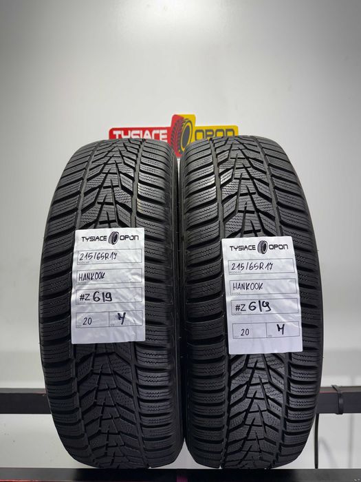 Opony Zimowe 215/65/17 Hankook WinterIceptEvo2 #Z619