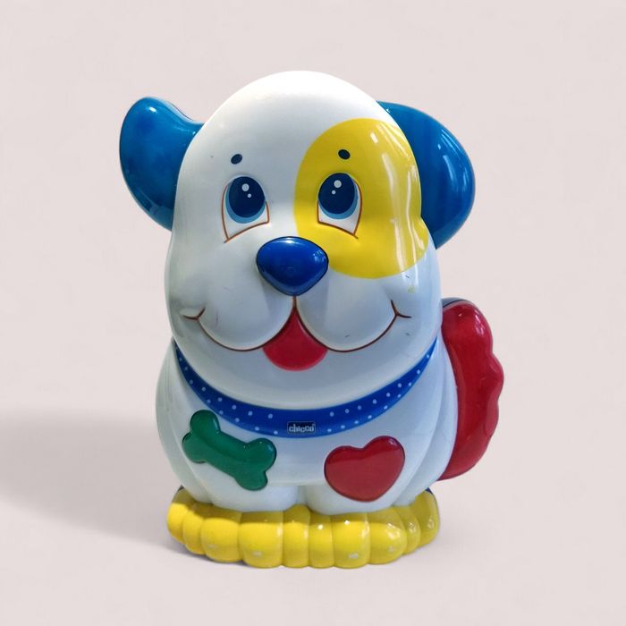 Детская развивающая игрушка собачка, со звуком, Chicco, самовывоз