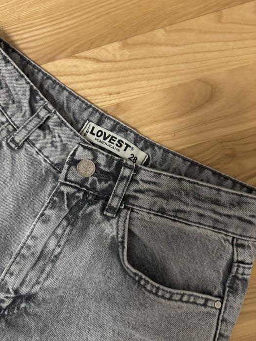 Прямі сері джинси