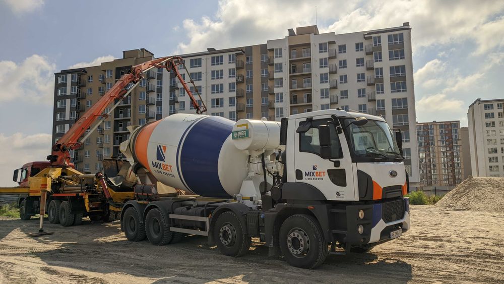 Бетон з доставкою м. Кам'янське та райони