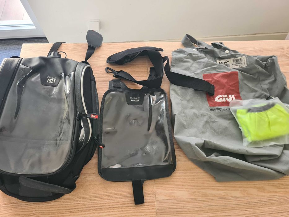 Saco de depósito GIVI  XS307 Tanlock e acessórios