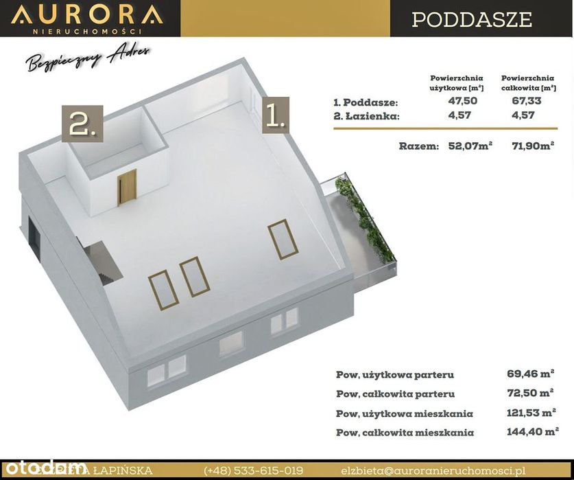 Okazja* Centrum*2-poz.>> pod klucz