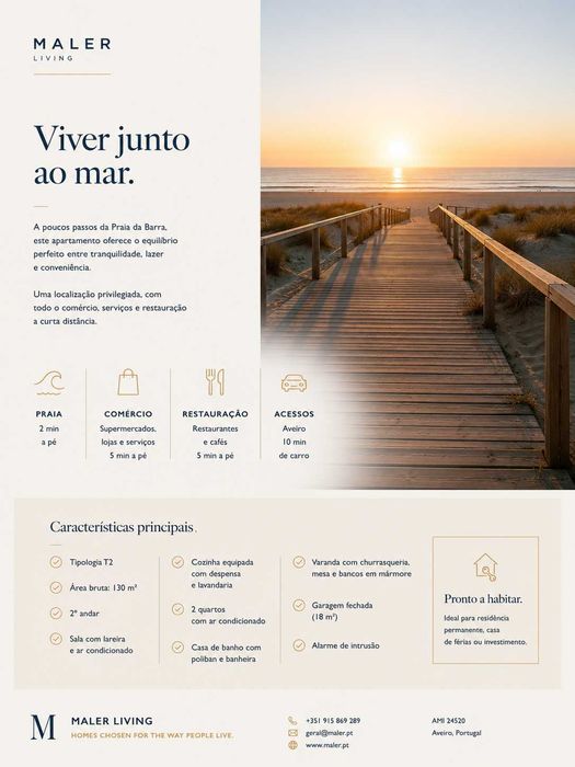 Praia da Barra - Apartamento T2