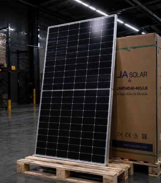 Панель JA Solar JAM54D40-465/LB Bifacial N-Type
