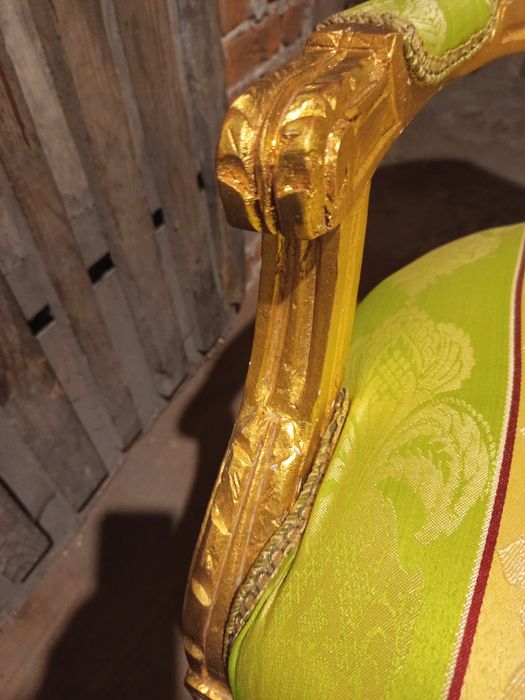 Fotel ludwik styl barokowy