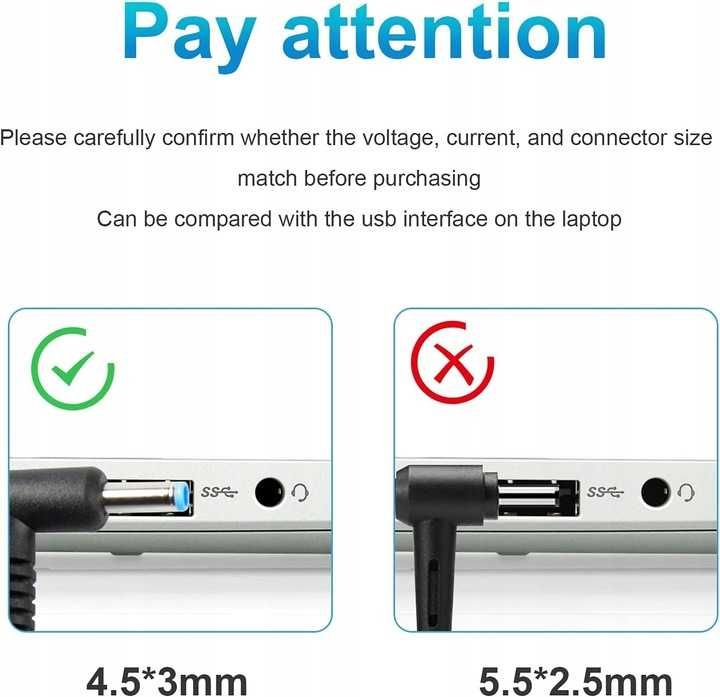 Zasilacz ARyee 65W 19,5V 3,33A do HP Pavilion EliteBook Stream