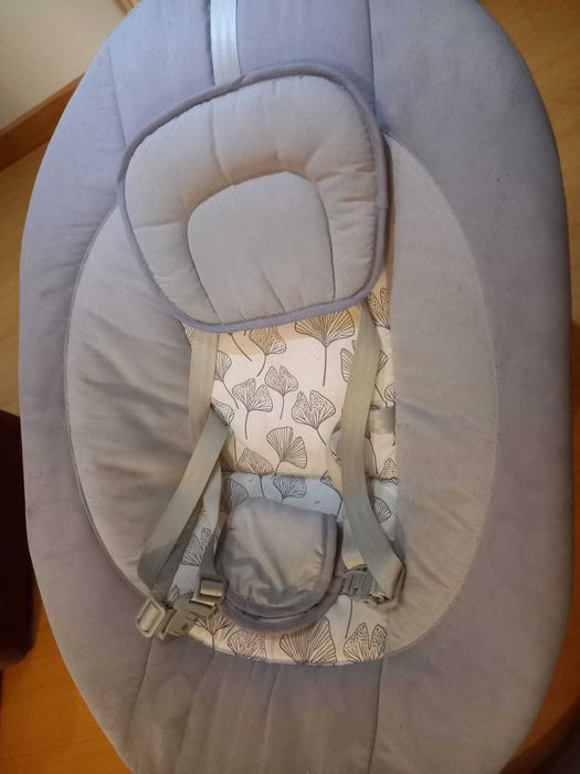 Espreguiçadeira cinzenta Kinderkraft LULI