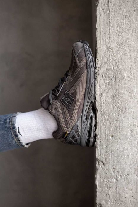 Мужские зимние кроссовки с мехом New Balance 1906R "Brown Cordura"