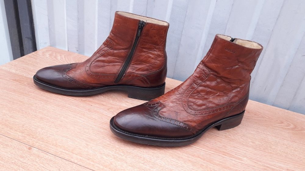 Geox Италия термо-влаго мембрана Буффало экзот-кожа (буйвол) оригинал