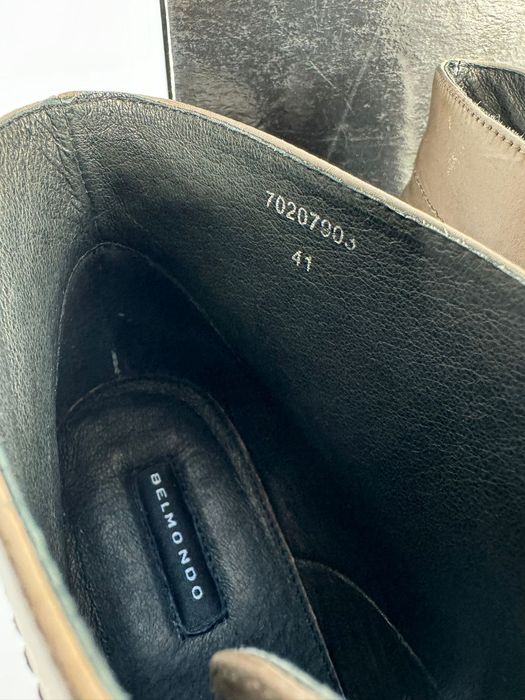 Nowe botki wiązane na obcasa BELMONDO  41