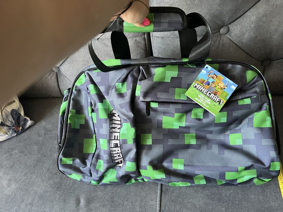 Nowa torba,walizka Minecraft Okazja