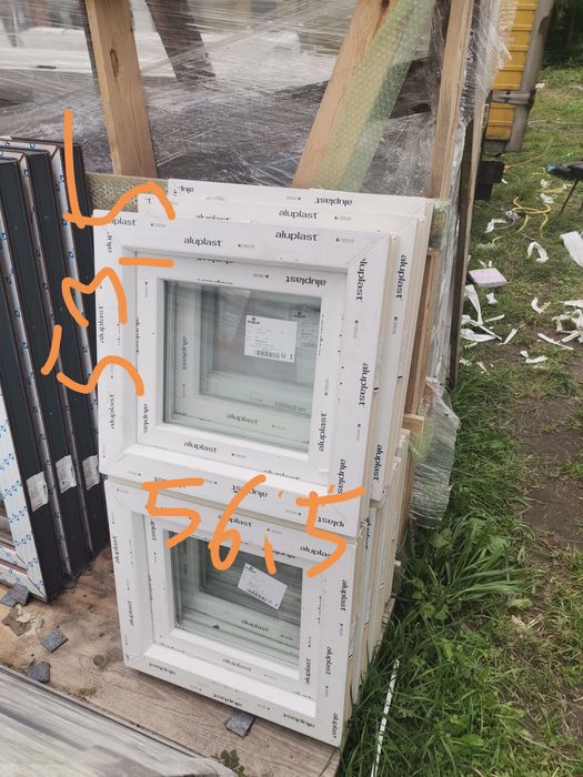 Okna nowe 60x60 tanio