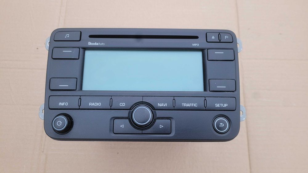 Skoda Fabia II Roomster radio cd MP3 oryginalne KOD