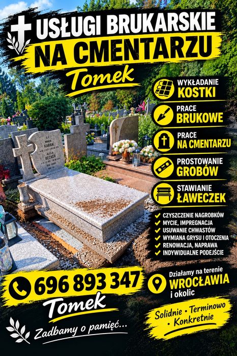 Sprzątanie grobów i  nie tylko !!! Robimy wszystko!!!