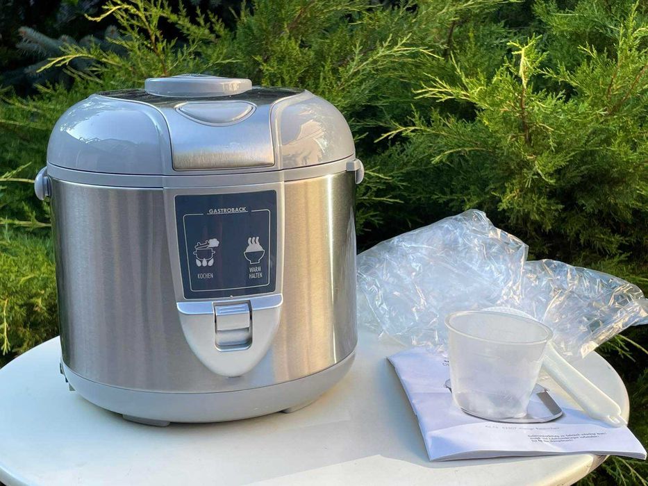 NEW! Рисоварка мультиварка 3л. Gastroback 42507