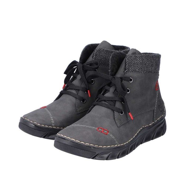 botki popielate Rieker r: 36, 37, 38, 39, 40, 41,