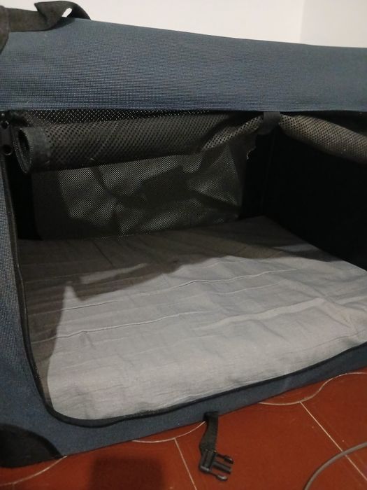 Transportadora cães dobrável L