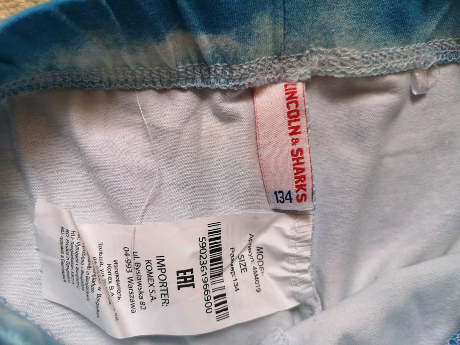 Legginsy dziewczęce rozmiar 134