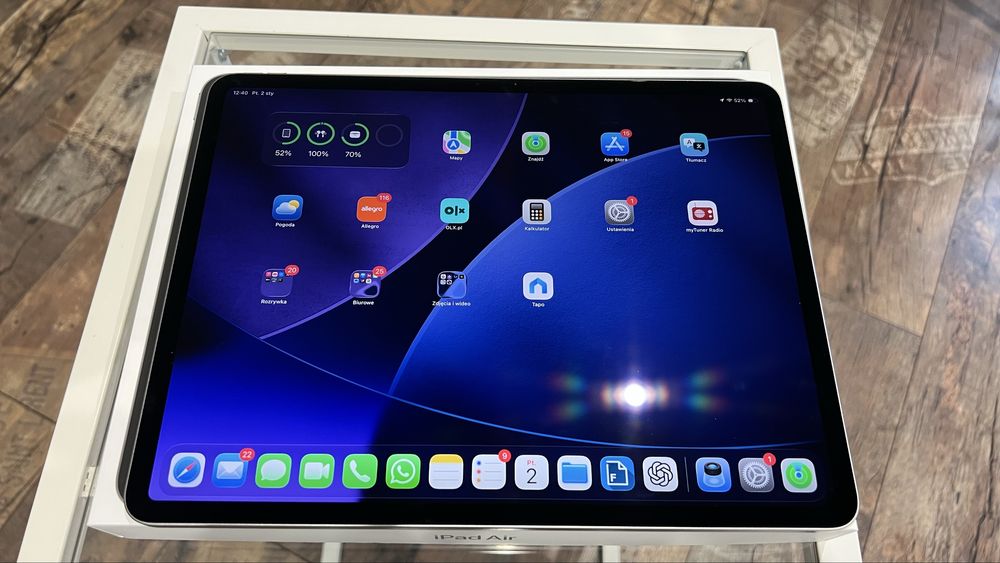 Ipad air 13” M2 jak nowy.