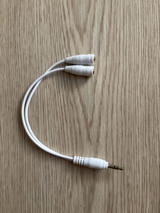 Mini Jack 3.5 aux сплиттер, аудиоразветвитель