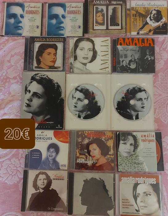 Colecção de CDs Amália, Elvis, Tenores, Clássica