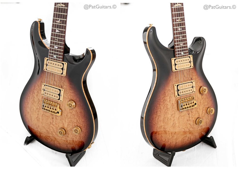 1989 PRS Custom 24 Brazilian Burl 10 Top
