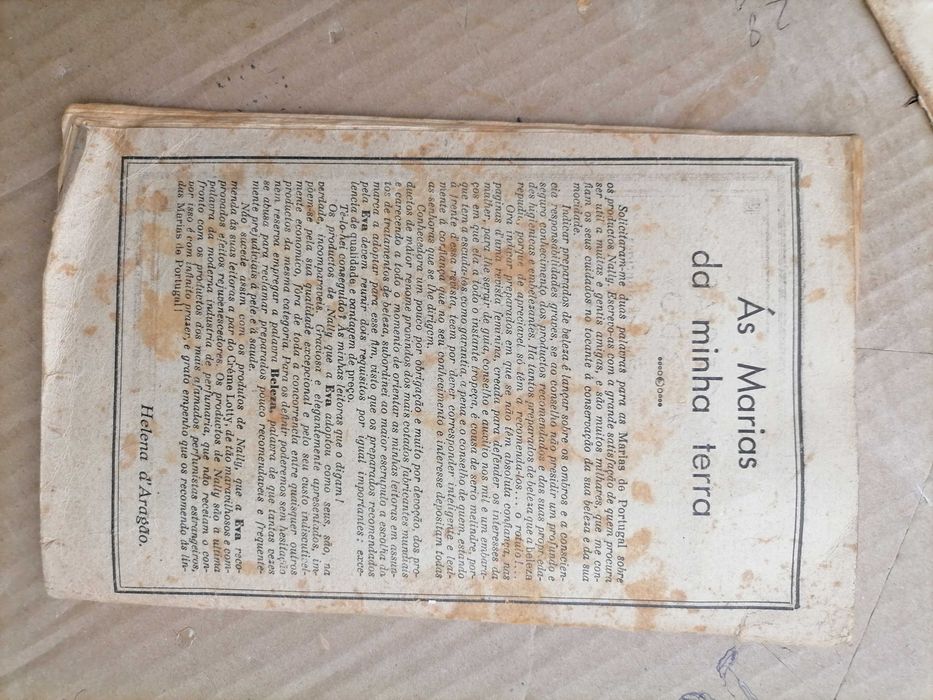 RARA Concurso As Marias de Portugal CADERNETA 1946 Completa  / Diário de Notícias