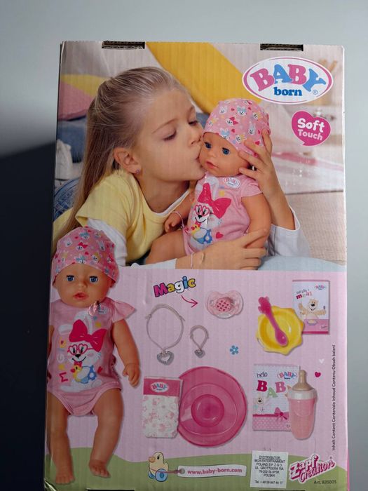 Лялька Zapf Baby Born бейбі борн 43 см чарівна дівчинка magic girl