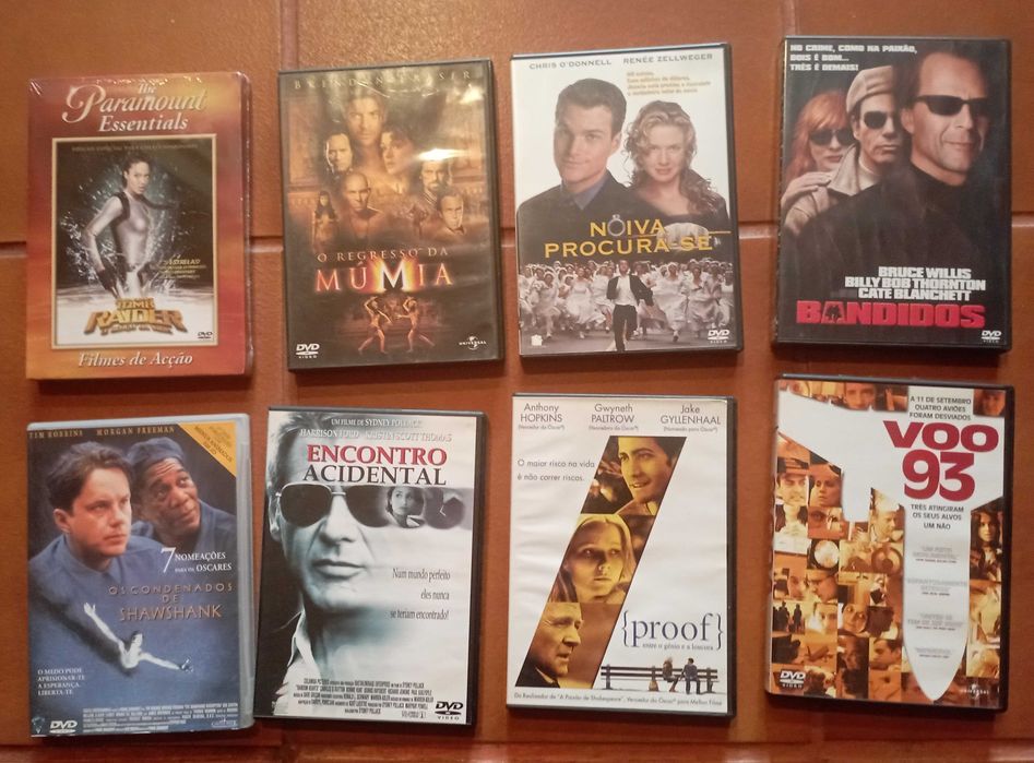 Na compra de 4 ofereço mais um- Optimo Estado- Filmes em DVD