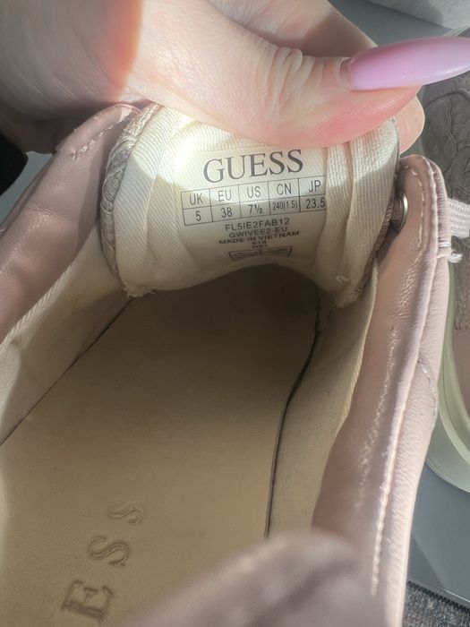 Кеди кросівки оригінал Guess 37,5 38 нові