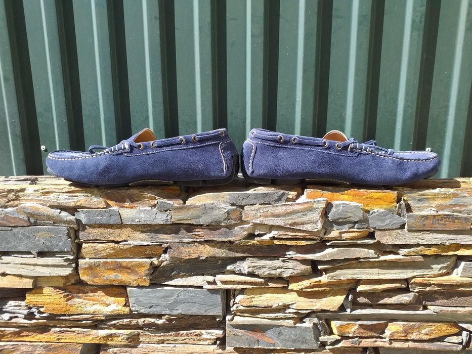 Mocassins camurça italianos