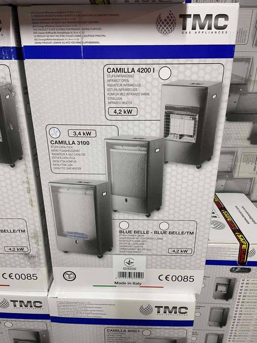 Газовий каталітичний обігрівач  Camilla 3100 Італія обогреватель