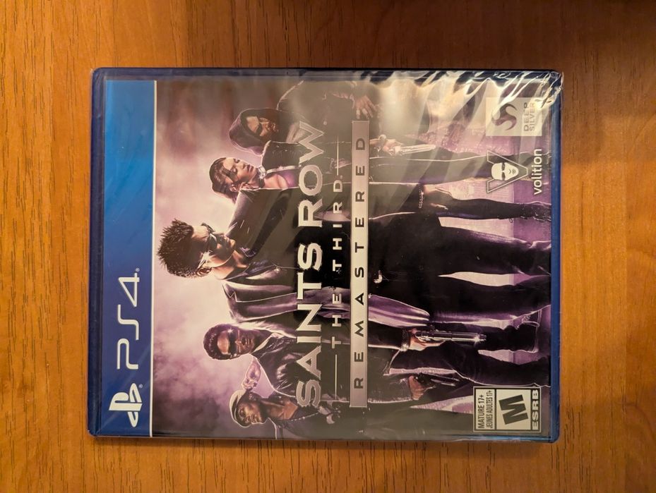 Ноаа Saints Row 3 Remastered ігри игры диски на PS4 PS5