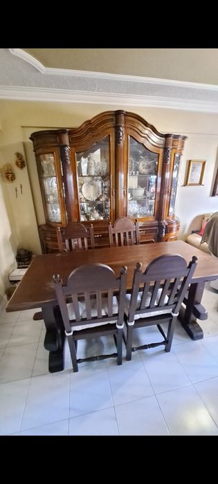 Mesa jantar + 4 cadeiras