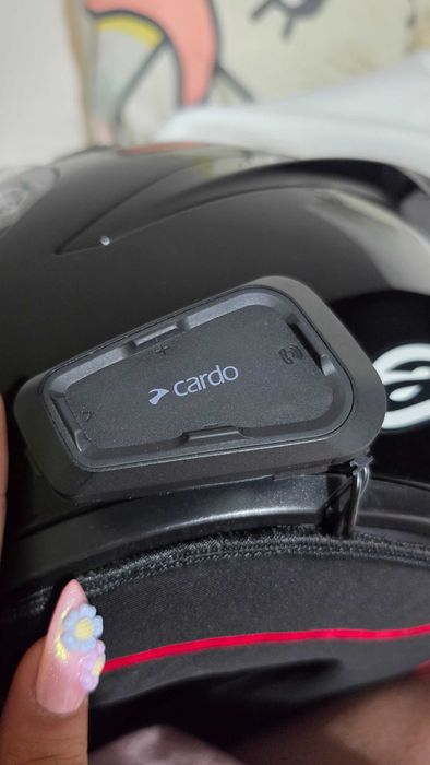 Capacete avg com Cardo