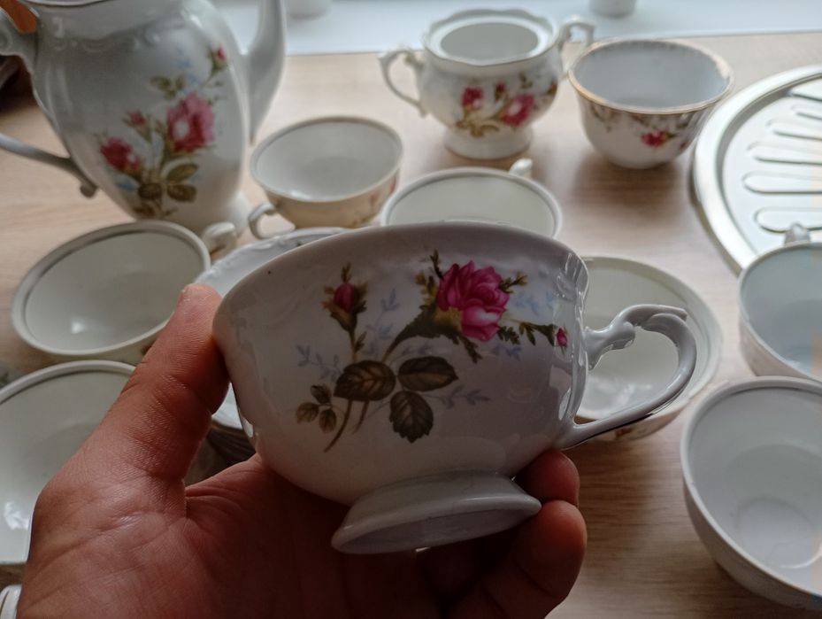Zestaw porcelany z Chodzieży