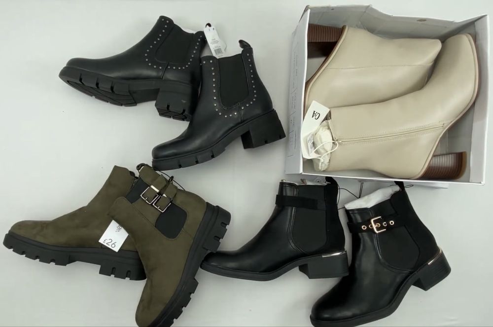 Жіноче взуття оптом С&А , George , H&M , Esmara сток оптом