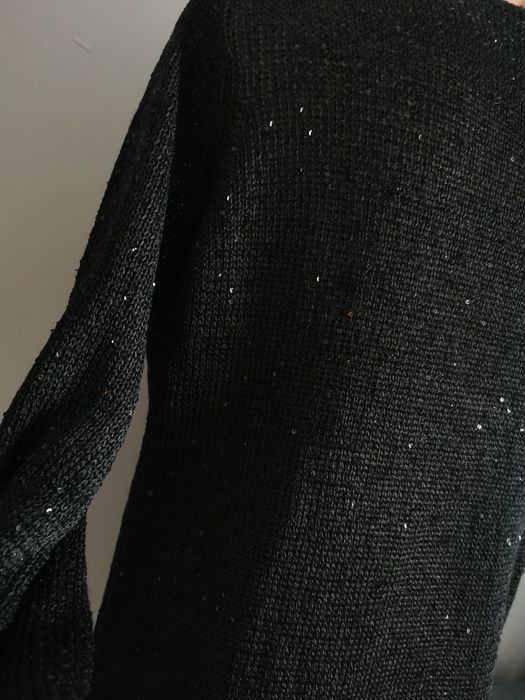 Sweter w cekiny błyszczący