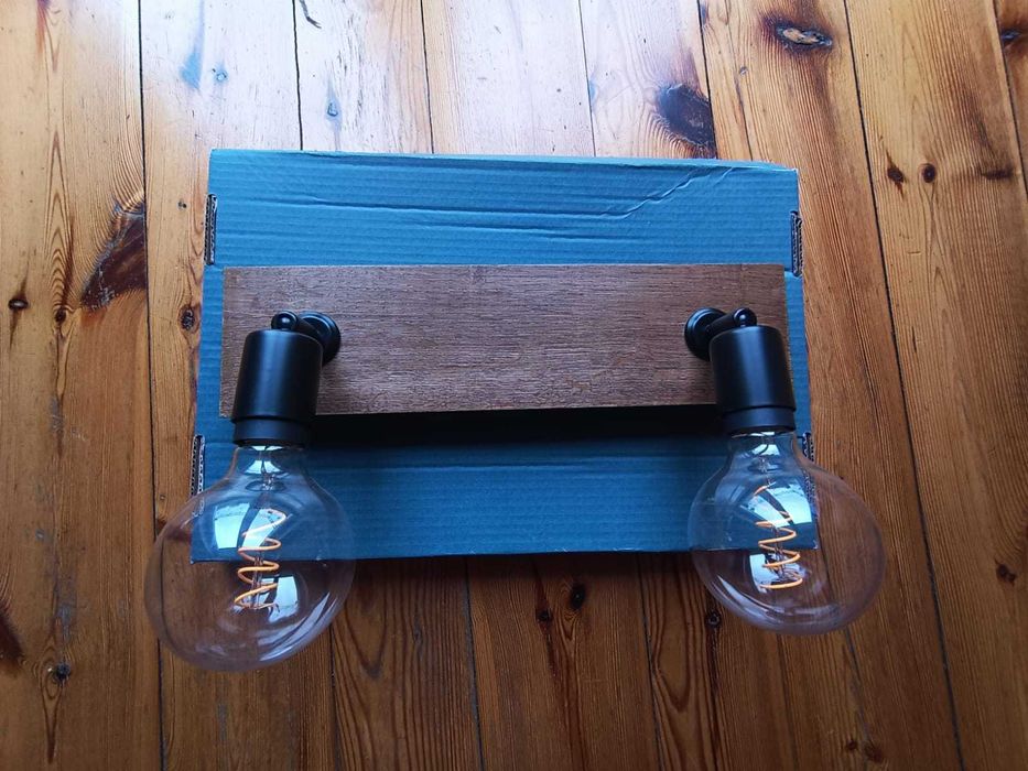 Lampa kinkiet loft