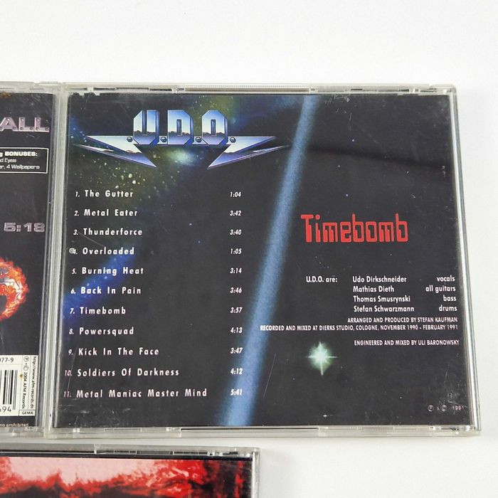 CD-диски  группы UDO