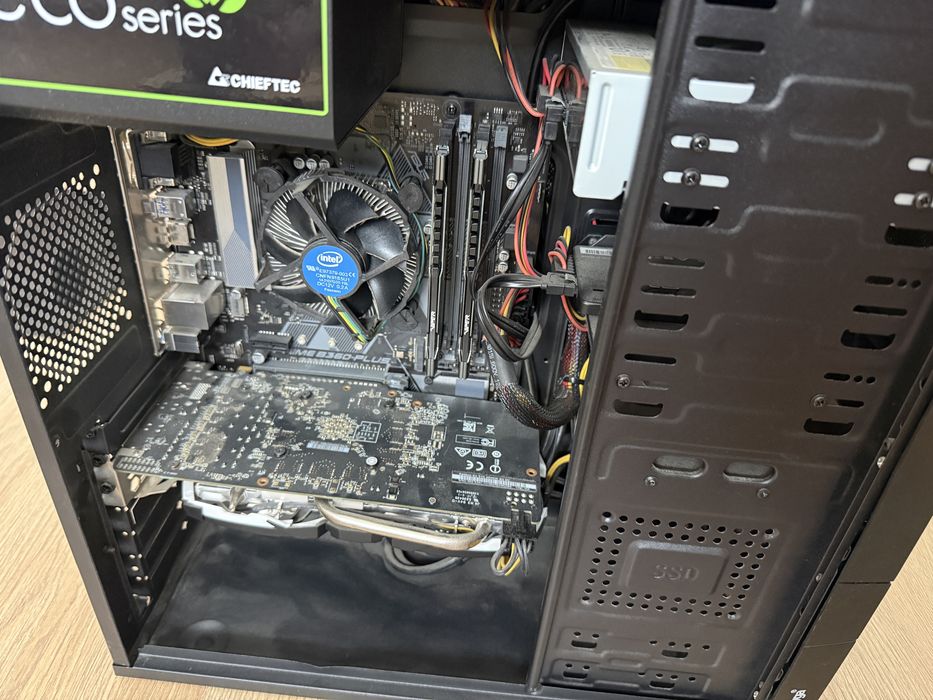 Komputer pc do gier rx 570 8gb i5 9400f ddr4 16gb w11 pro