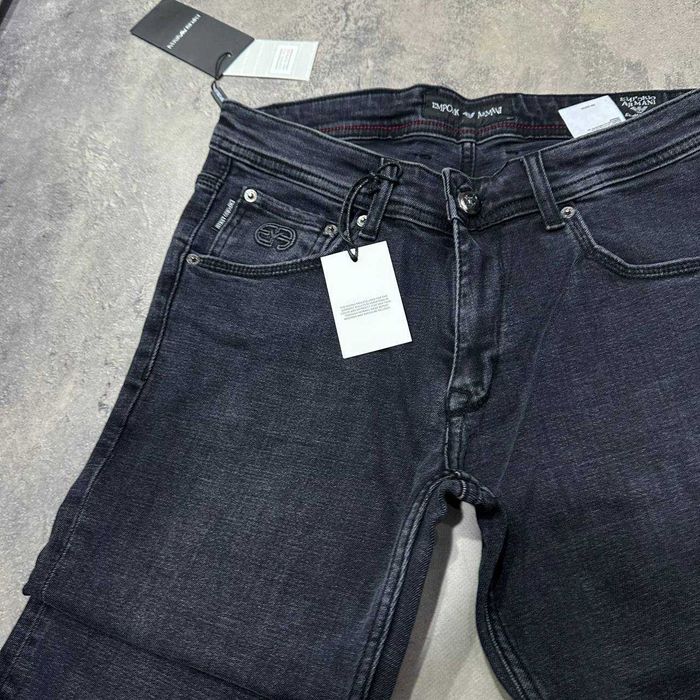 Чорні чоловічі джинси Armani