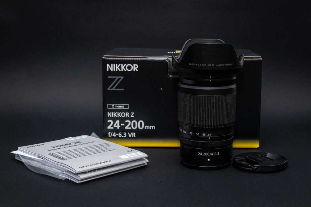 Nikon Nikkor Z 24-200 mm F/4-6,3 VR + Filtr UV