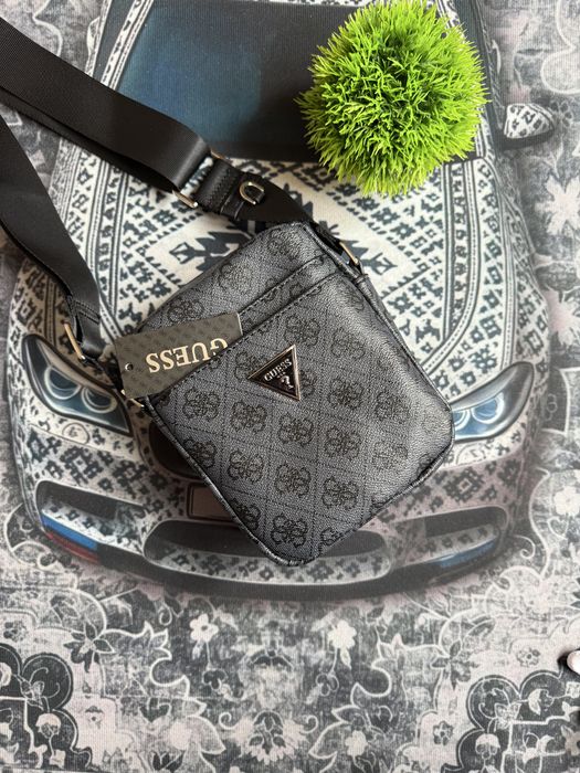 США‼️ Сумка мужская через плечо Guess Smart | Сумка Гуес | Барсетка