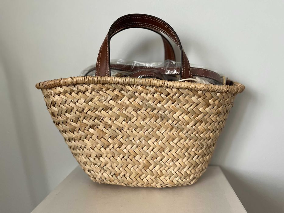 Torba Mango z naturalnych włókien z kieszenią